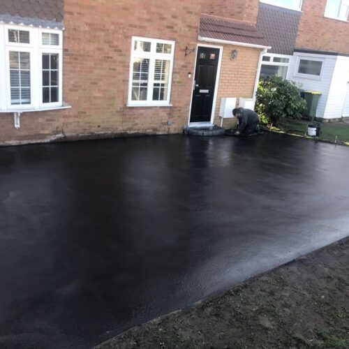 Imprinted concrete driveway billericay 07